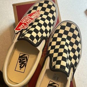 New in Box Vans Slip Ons